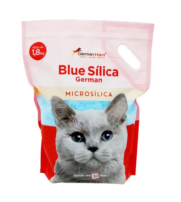 Areia Blue Sílica Microsílica para Gatos GermanHart Ref. P4302