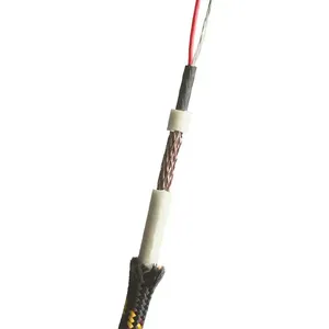 Cabo de Microfone Linha Profissional 2x0,30 mm² de Tecido 3 metros