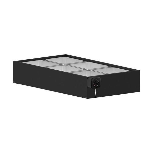 Buffet Térmico De Mesa Saro Inox 6 Cubas Com Tampa 220v Bfm622