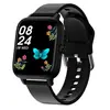 SmartWatch com mostrador personalizado para homens e mulheres Preto