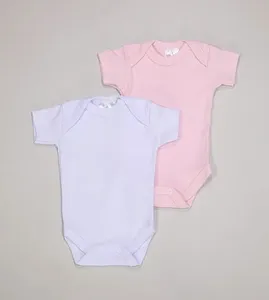Kit Body Fio Egípcio com 2 unidades Branco/Rosa - 1102E Rosa - P