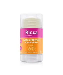 bastão facial ricca protetor solar fps60 20 G