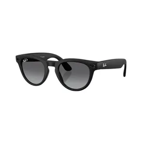 Óculos de Sol Ray-Ban Meta Headliner Gen 2 RW4013 Preto Fosco / Grafite Degradê Polarizado Unissex