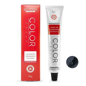 Coloração Ana Perena Color Cream 2.0 Preto Azulado - 50G