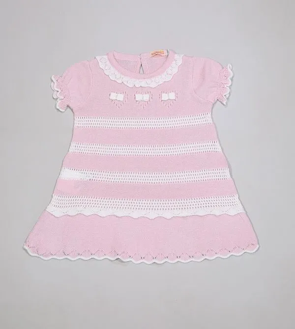 Vestido Laço - 903996AB Rosa - G