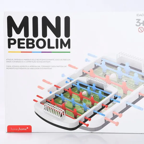 Mini Pebolim Hora da Diversão 5 Peças LM3239 - honeyhome