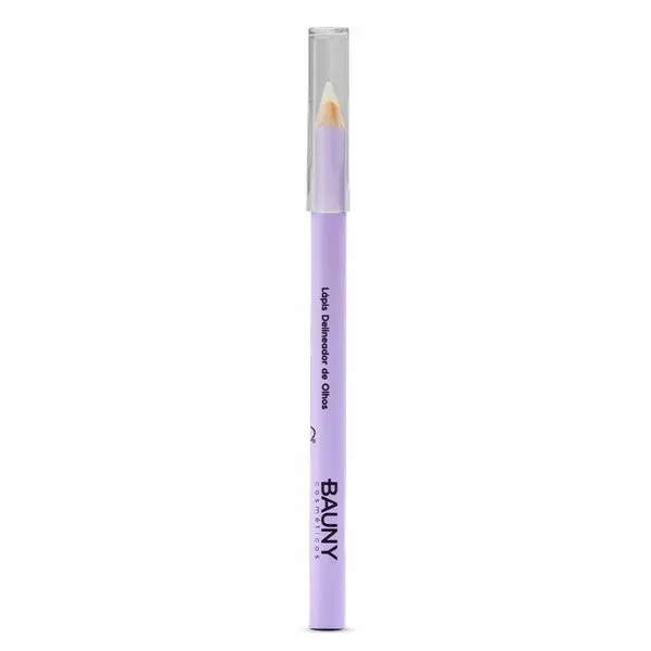 Lápis Delineador de Olhos Bauny Cor Branca 1,1g