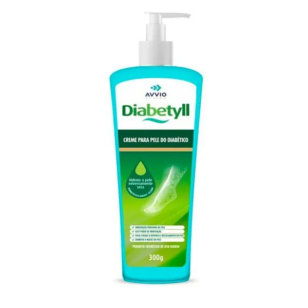 Creme Hidratante Para Diabéticos Avvio Diabetyll 300g