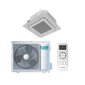 Ar Condicionado Cassete 4 Vias Hisense Inverter 36000 BTUS Frio 220V Branco AUC-36TR4RKKAE Ar Condicionado Cassete Hisense Inverter 4 Vias 36000 BTUS Frio 220V R-32 Branco
