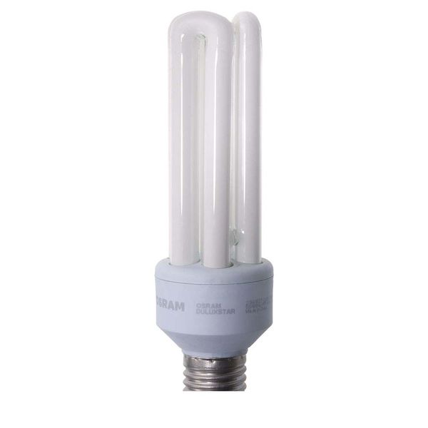 Lâmpada eletrônica fluorescente Dulux 8.0Hs 220V 23W 2700K amarela Osram