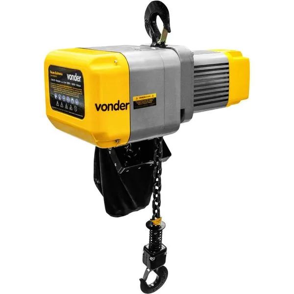 Talha elétrica 3,0 toneladas (3,0 tf) elevação 5 m 220 V~ - VONDER