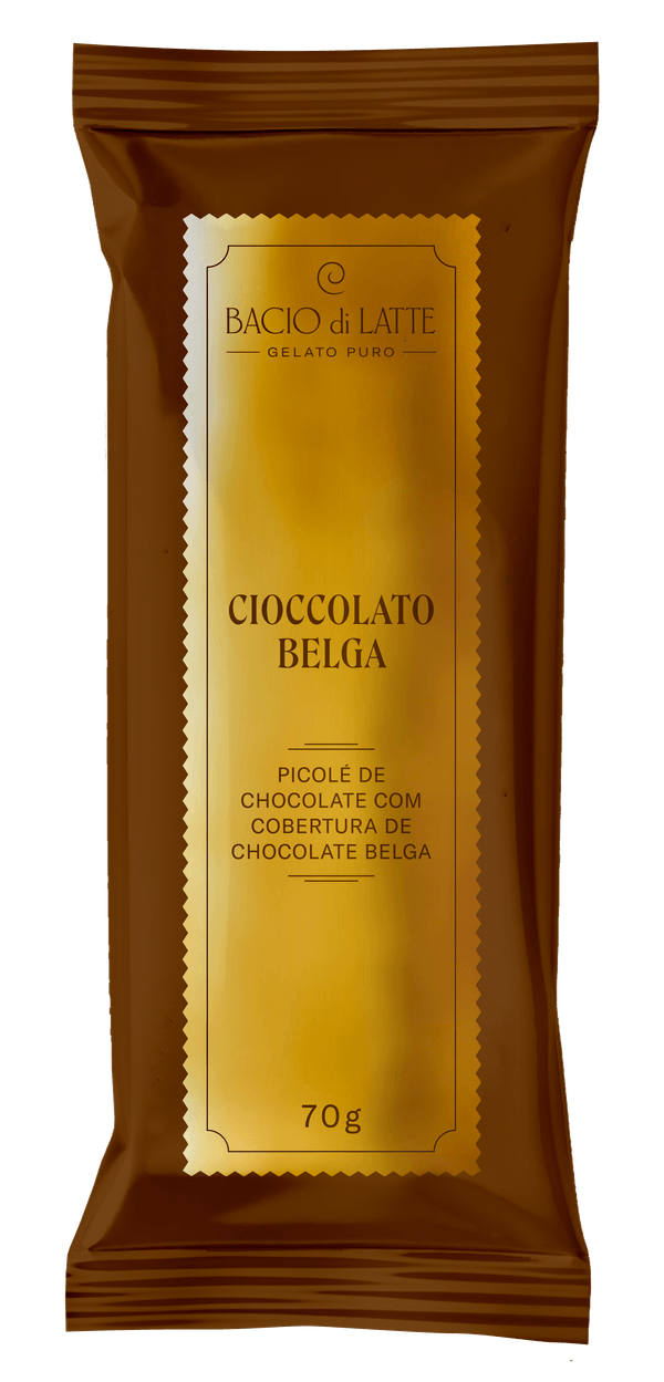 Picole Bacio Di Latte Cioccolato Belga C/ Cobertura 70G