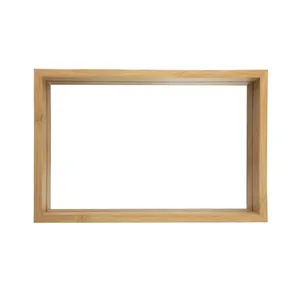 Bandeja Espelhada M Madeira MDF e Vidro 35,5x22,5x4,5cm LM3751 - honeyhome