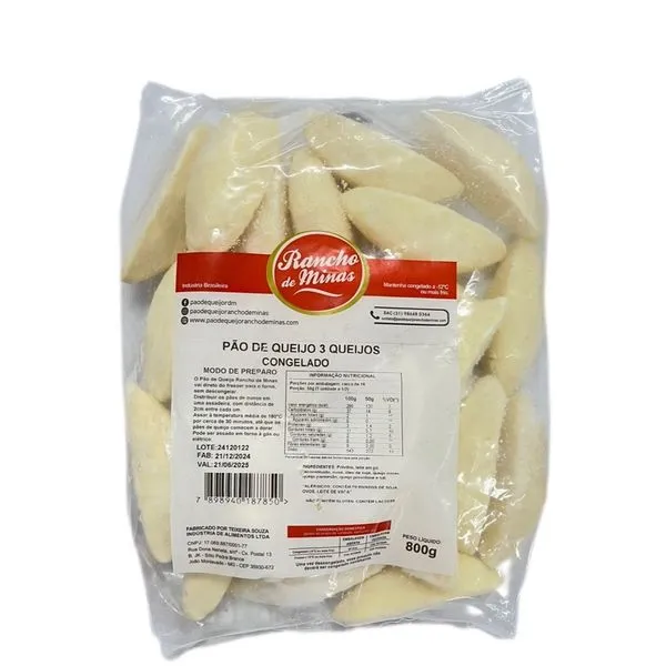 Biscoito Rancho de Minas Queijo 800g