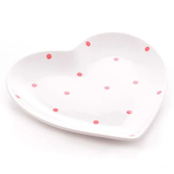 Jogo De Pratos Para Sobremesa Rojemac 4 Peças Petit Pois 14cm Branco 17875