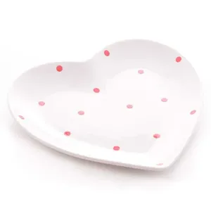 Jogo De Pratos Para Sobremesa Rojemac 4 Peças Petit Pois 14cm Branco 17875