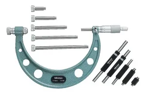 Micrômetro externo 0 - 150,0 mm graduação 0,01 mm 104-135A - MITUTOYO