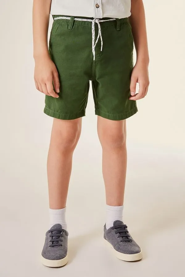 Bermuda Reserva Mini Casual Nova Verde - 08