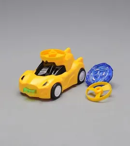 Carrinho Lançador de Disco e Pião Racing Club ZP01067