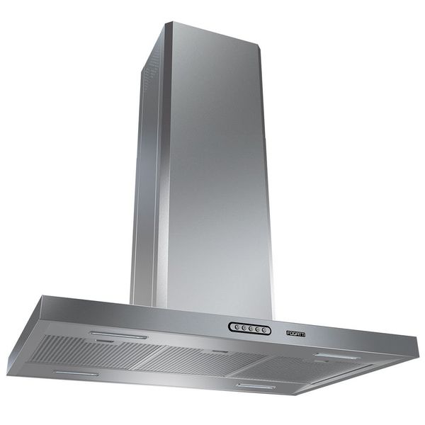 Coifa Ilha Fogatti 90cm Retangular Inox 220v