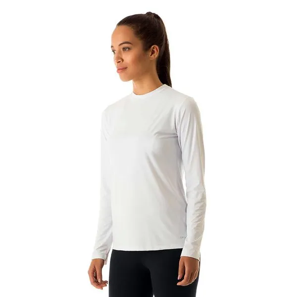 Camisa Feminina Uvline Uvpro Manga Longa Branca G