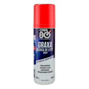 Graxa Branca De Litio Spray 300Ml