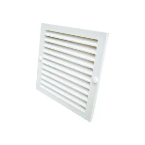 Grade de Ventilação WDB 15X15cm com Tela Branca