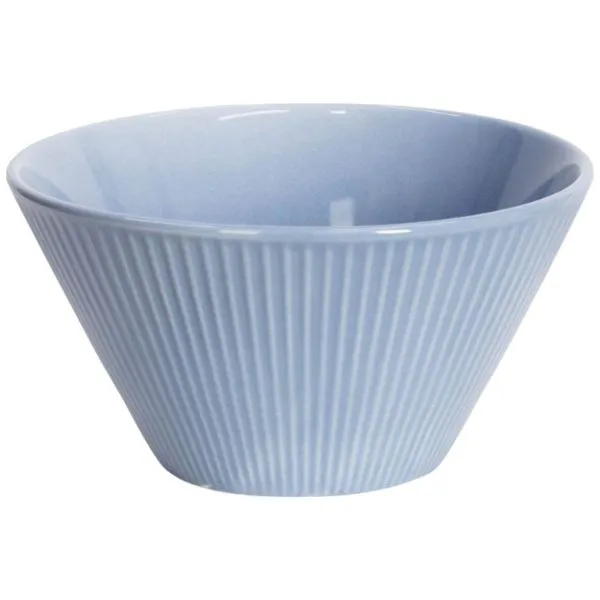 Tigela De Porcelana Watts Listras Azul Média 333602 (MP)