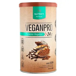 Proteína Vegetal Veganpro Nutrify Cacau 550g Prote?na Vegetal Nutrify Veganpro Cacau 550g