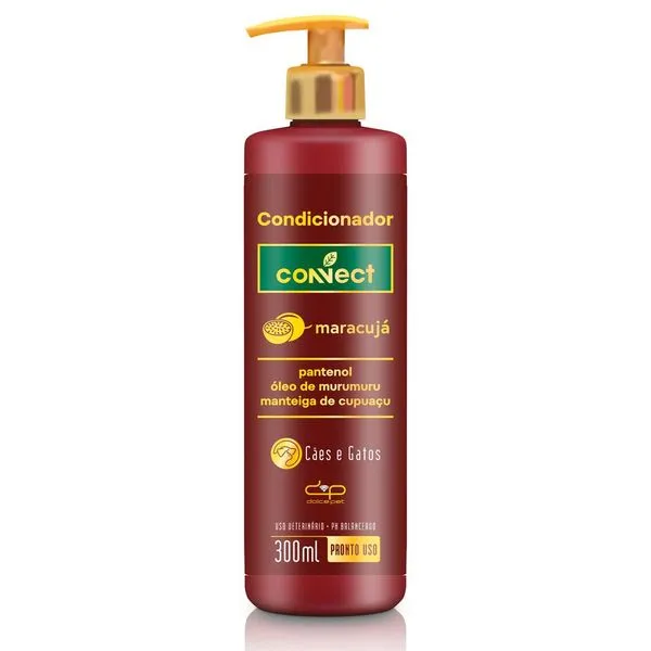 Condicionador Para Cães E Gatos Connect Maracujá 300ml (MP)