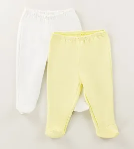 Culote Fio Egípcio com 2 unidades Amarelo Amarelo - P