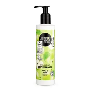Gel Para Banho Organic Shop Maçã e Pera - 280ml