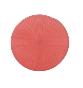 Jogo Americano Vermelho Mesa Posta Prato Jantar Almoço