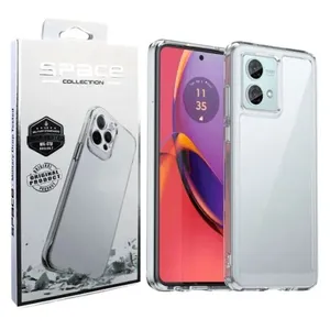 Capinha De Celular Moto G84 Space Transparente (MP)