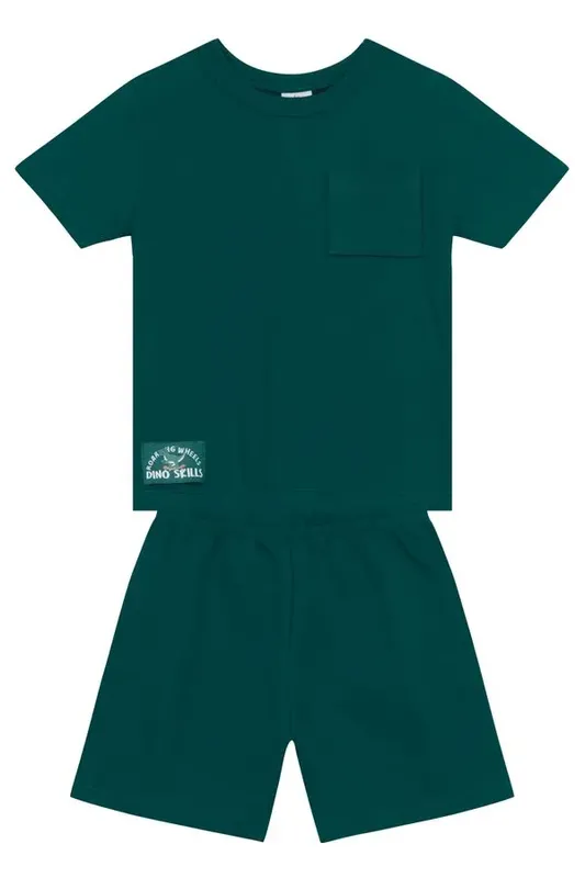 Conjunto infantil menino em malha Brandili -4
