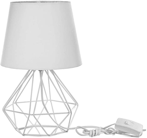 ABAJUR ARAMADO 5004 BRANCO/BRANCO - AUREMAR