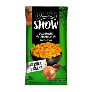 Salgadinho PLINC SHOW Cebola e Salsa 50g