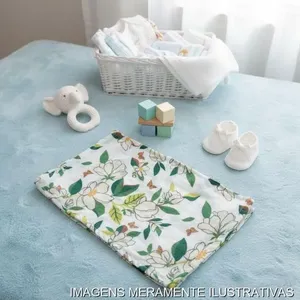 Fraldão Bamboo Cotton Kangobaby 120x120cm (MP)