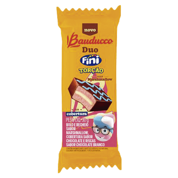 Bolinho Bauducco Duo Fini Marshmallow 30g