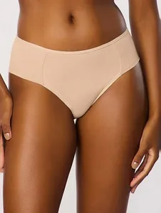 Calcinha Cavada Lateral Dupla Básico Todo Dia AREIA G