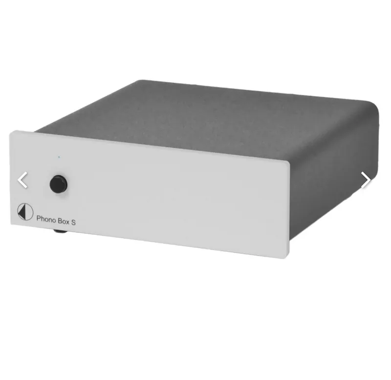 Pro-Ject Phono Box S Pré-amplificador de phono MM / MC Silver