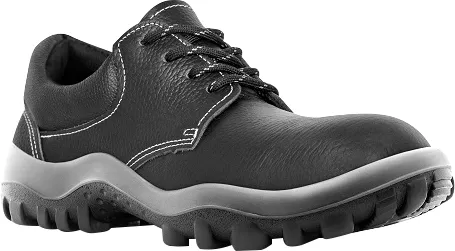 Sapato de couro vaqueta cadarço nº 40 preto biqueira composite 4887HT-EL SAFETLINE
