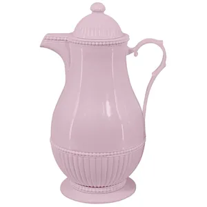 Garrafa Térmica Vintage Lyor, Plástico / Vidro, Rosa, 1l - 7997