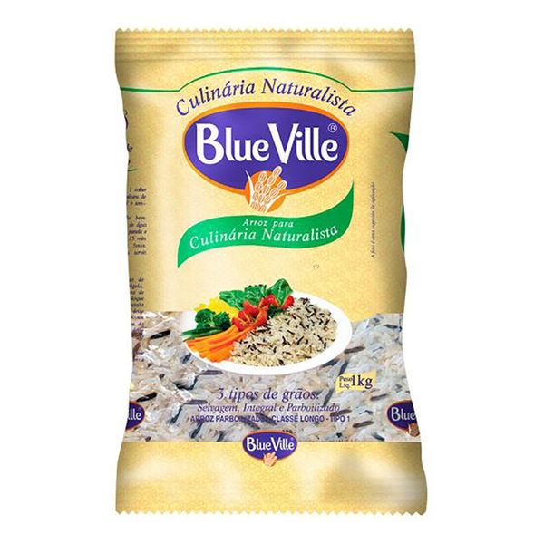 Arroz para Culinária Naturalista Parboilizado 1kg