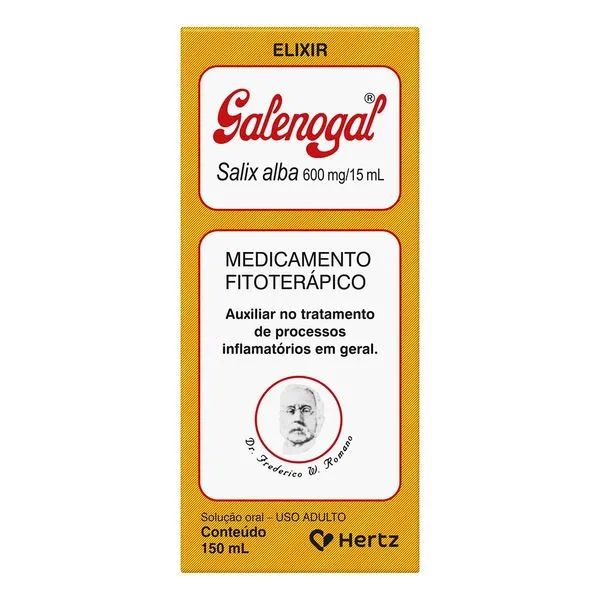 Galenogal Salix Alba 600mg/15mL Hertz 150ml