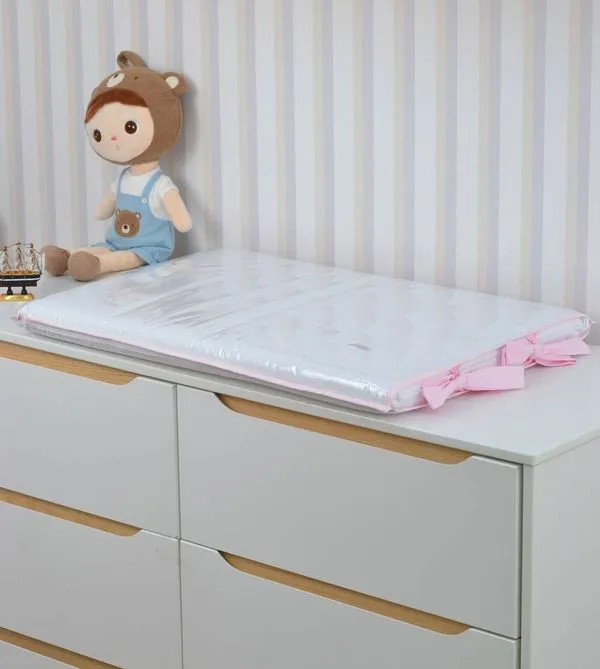 Trocador para Cômoda Helena - 0,70 x 0,45cm Rosa
