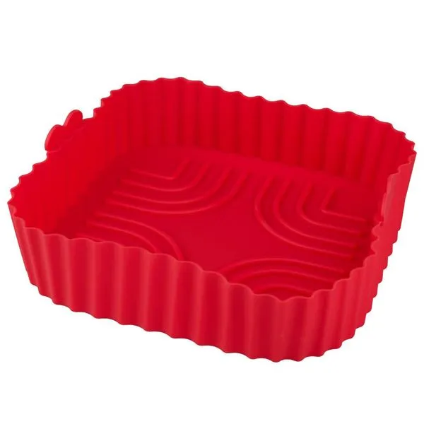 Forma Airfryer Quadrada Silicone 22cm 1200ml CookPop Cazza Sortida