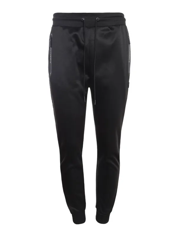 Calça Esportiva Bolso Zíper Masculina PRETO P