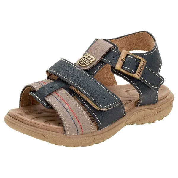 Papete Infantil Masculina Ortobaby - 9602 MARINHO 23