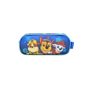 Estojo Escolar Masculino Chase 3 Compartimentos Azul Escuro U / Azul escuro